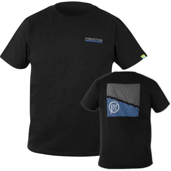 Tricou Preston T-Shirt, Black, Marime S